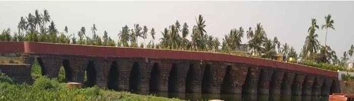 structure of the Atharnala Bridge